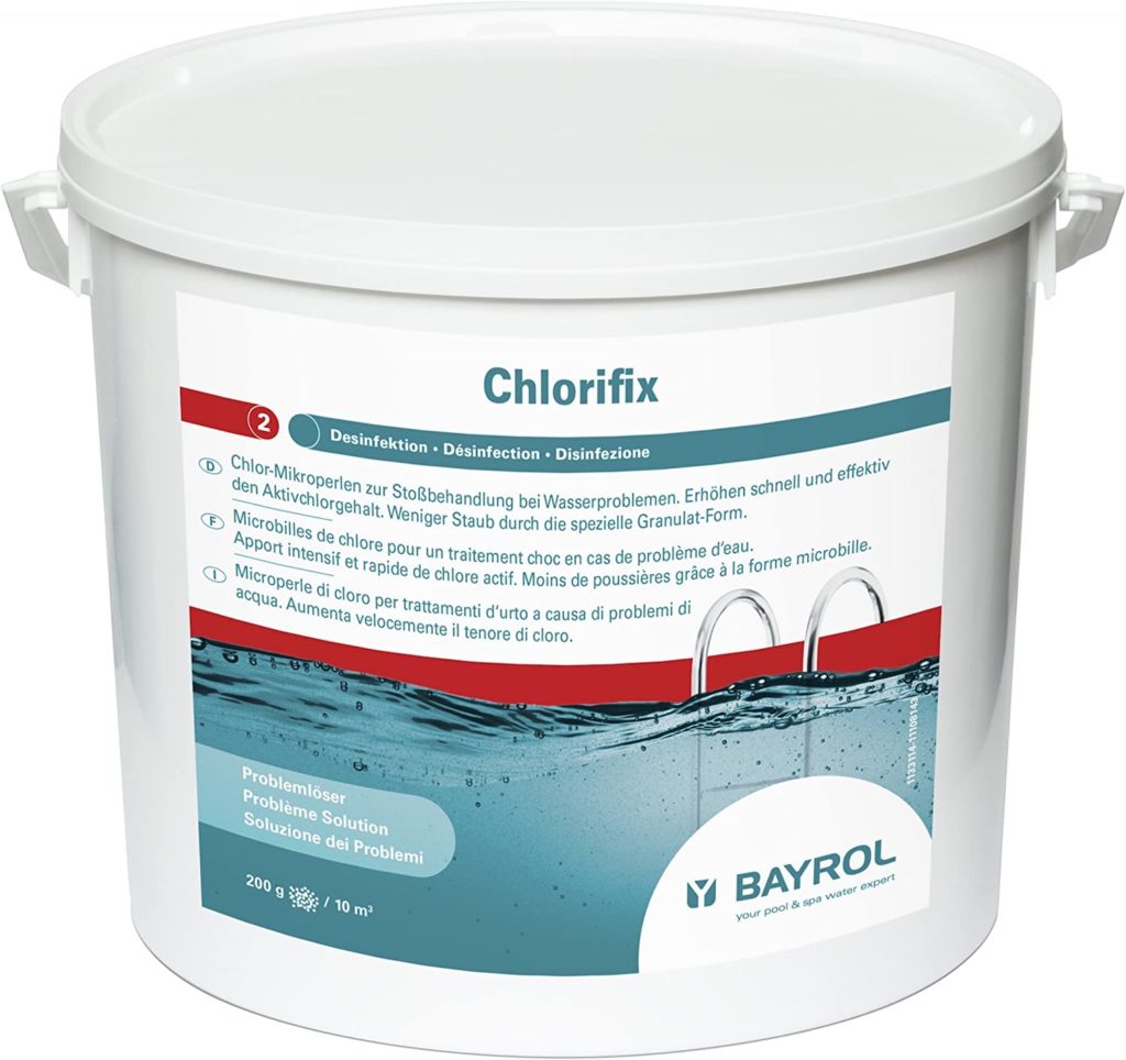 Chlore piscine Chlorifix 10 kg