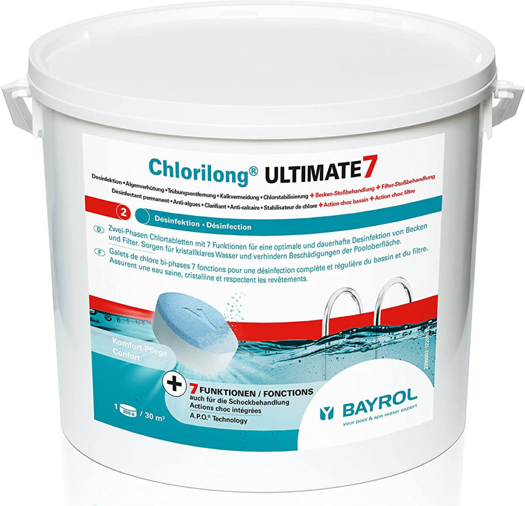 Chlorilong Power 7 Bayrol solution désinfectante