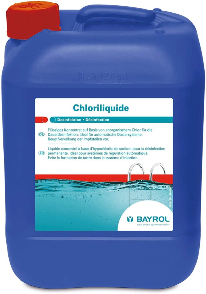 Bayrol Désinfectant pour Piscine Chloriliquide 10 L (1134129)