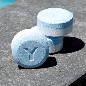 Galet ou tablette de chlore piscine dose pour volume d'eau à traiter pour la propreté prix achat